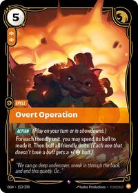 Overt Operation [Origins - 153/298]