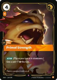 Primal Strength [Origins - 154/298]