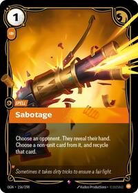 Sabotage [Origins - 156/298]
