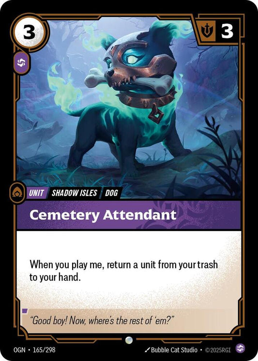 Cemetery Attendant [Origins - 165/298]