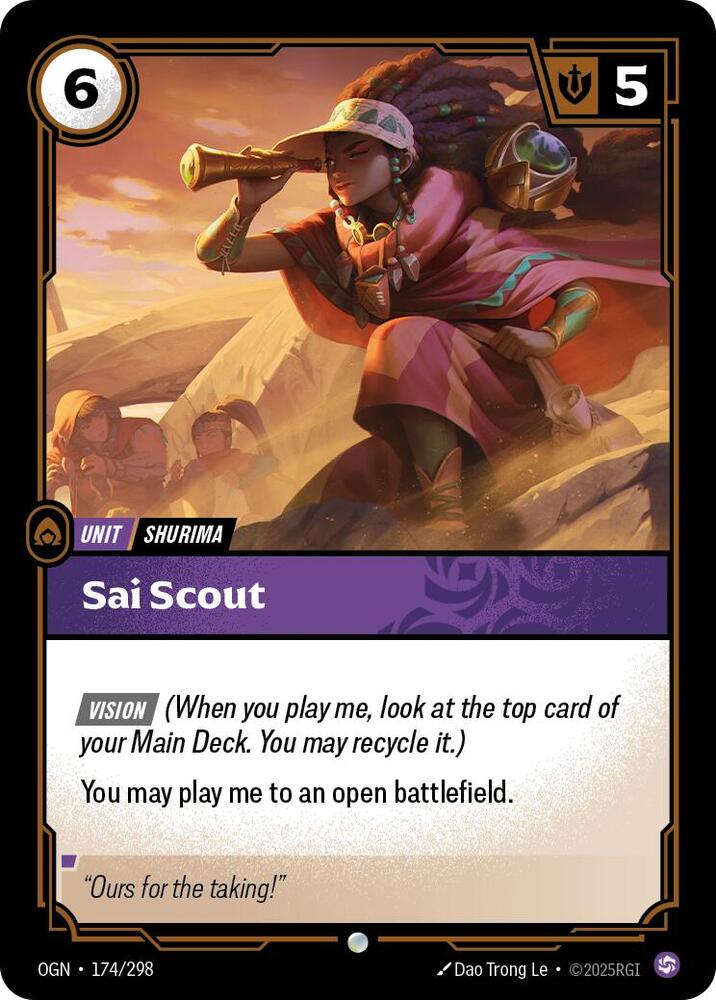 Sai Scout [Origins - 174/298]