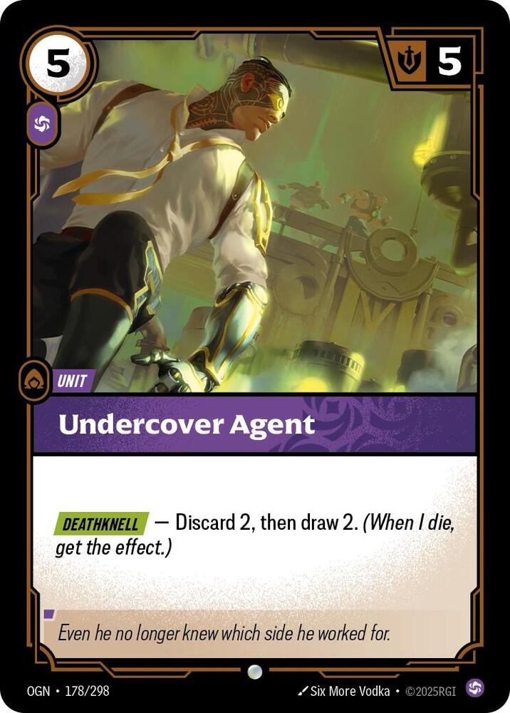 Undercover Agent [Origins - 178/298]