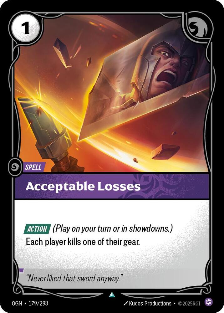 Acceptable Losses [Origins - 179/298]