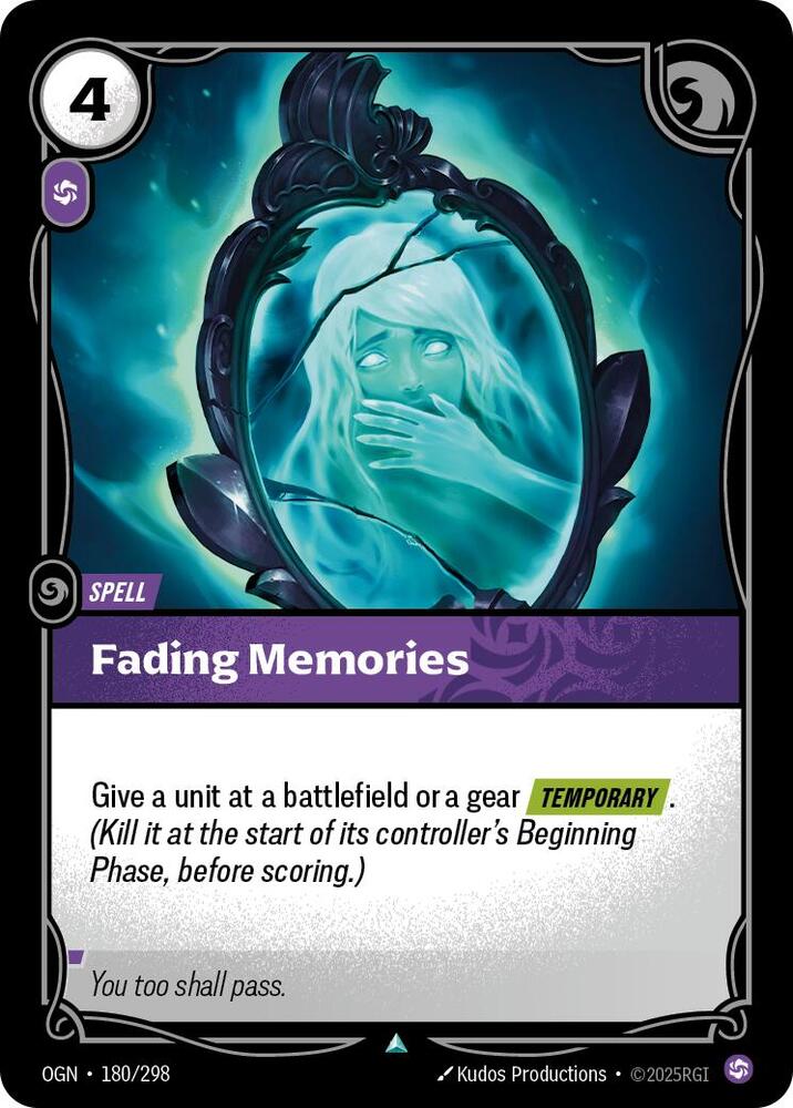 Fading Memories [Origins - 180/298]