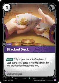 Stacked Deck [Origins - 183/298]