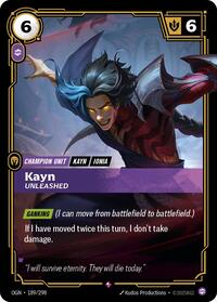 Kayn, Unleashed [Origins - 189/298]