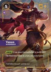 Yasuo, Windrider (Alternate Art) [Origins - 205a/298]