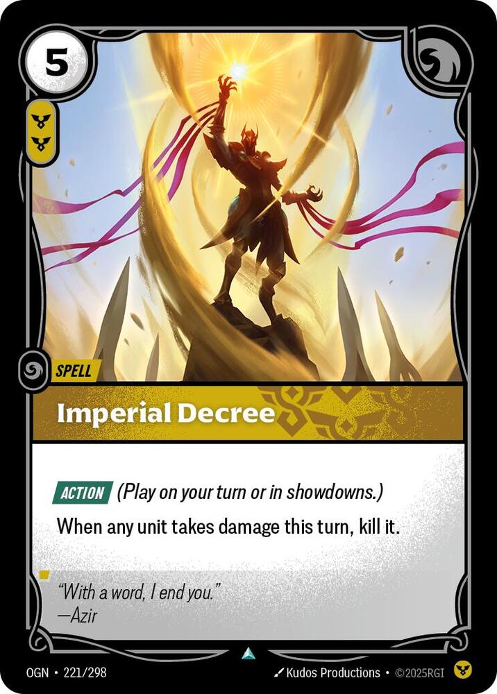 Imperial Decree [Origins - 221/298]