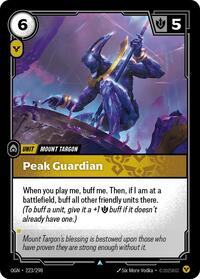 Peak Guardian [Origins - 223/298]