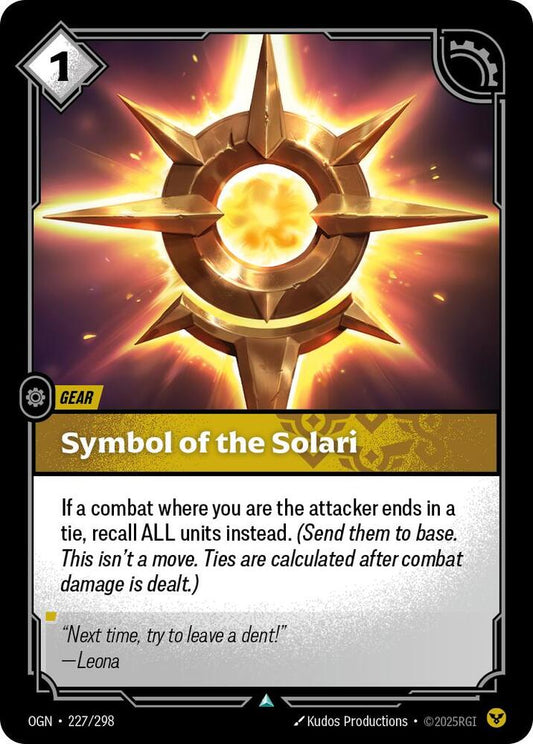 Symbol of the Solari [Origins - 227/298]
