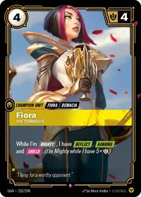 Fiora, Victorious [Origins - 232/298]