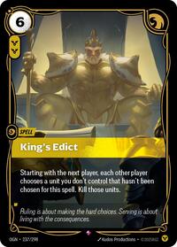King's Edict [Origins - 237/298]