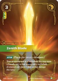 Zenith Blade [Origins - 262/298]