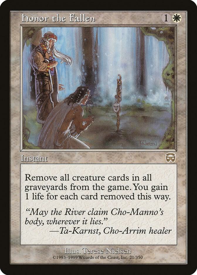 Honor the Fallen [Mercadian Masques - 21]