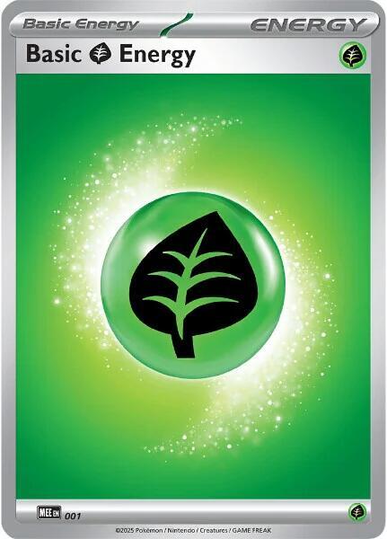 Basic Grass Energy - 001 [MEE: Mega Evolution Energies - 1]