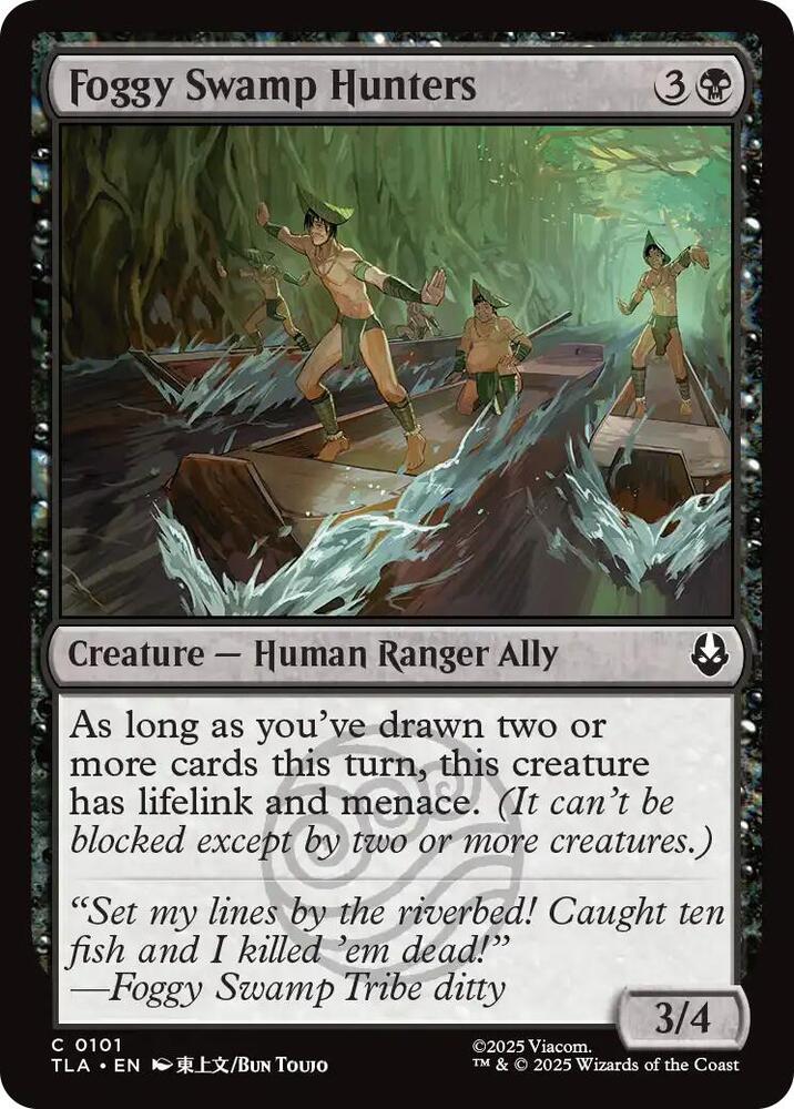 Foggy Swamp Hunters [Avatar: The Last Airbender - 101]