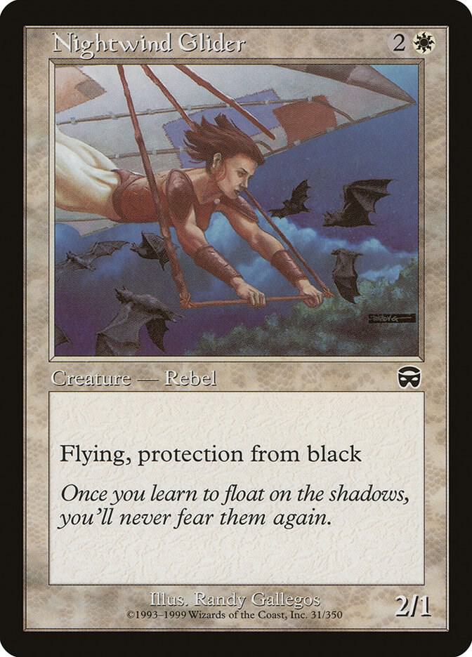 Nightwind Glider [Mercadian Masques - 31]