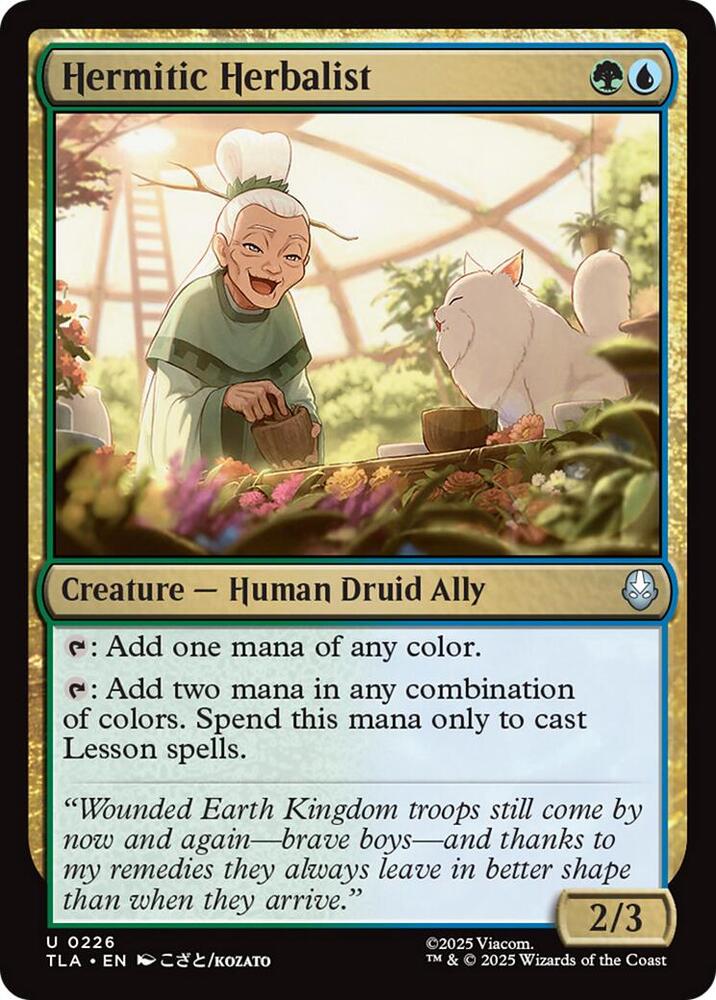 Hermitic Herbalist [Avatar: The Last Airbender - 226]