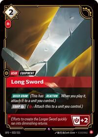 Long Sword [Spiritforged - 022/221]