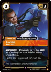 Lucian, Merciless [Spiritforged - 113/221]