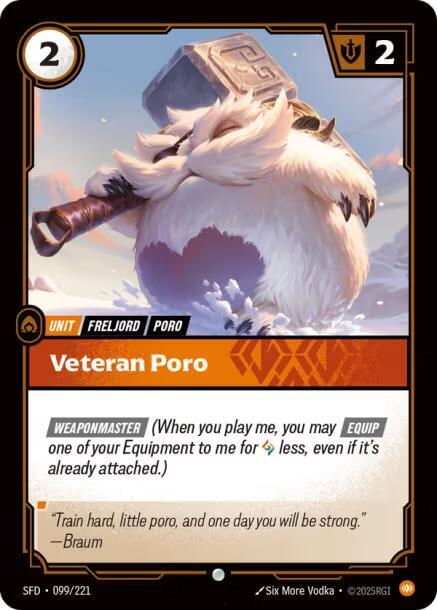 Veteran Poro [Spiritforged - 099/221]