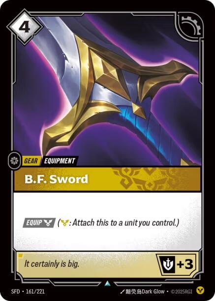 B.F. Sword [Spiritforged - 161/221]