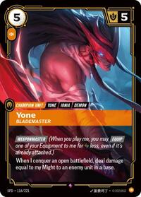 Yone, Blademaster [Spiritforged - 116/221]