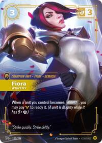 Fiora, Worthy [Spiritforged - 180/221]