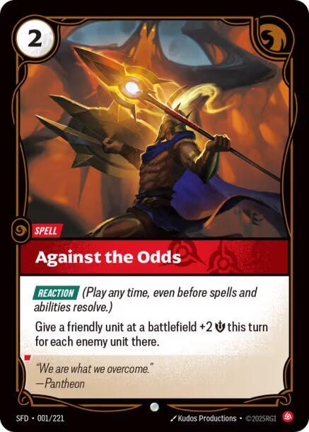 Against the Odds [Spiritforged - 001/221]