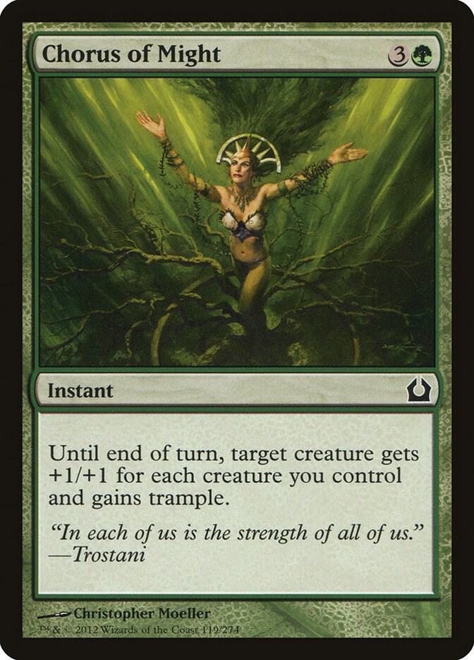 Chorus of Might [Return to Ravnica - 119]