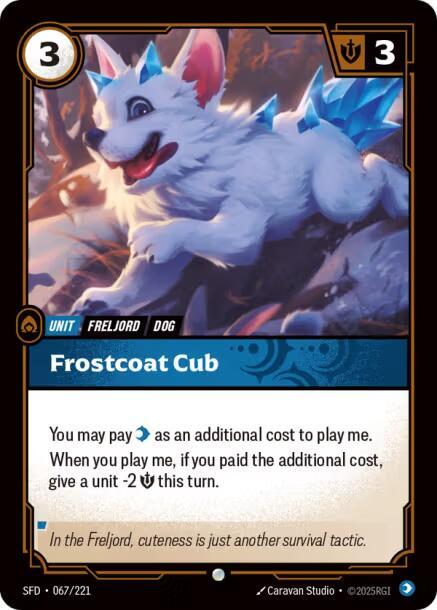 Frostcoat Cub [Spiritforged - 067/221]