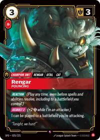 Rengar, Pouncing [Spiritforged - 025/221]