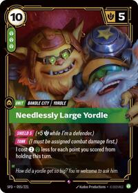 Needlessly Large Yordle [Spiritforged - 055/221]