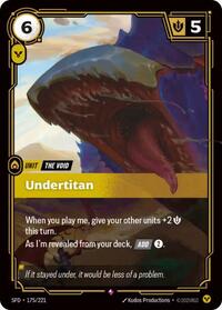 Undertitan [Spiritforged - 175/221]