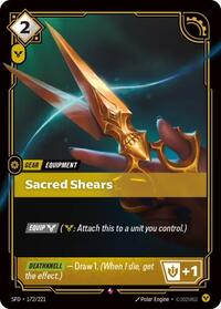 Sacred Shears [Spiritforged - 172/221]