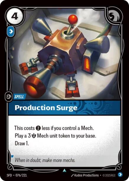 Production Surge [Spiritforged - 076/221]