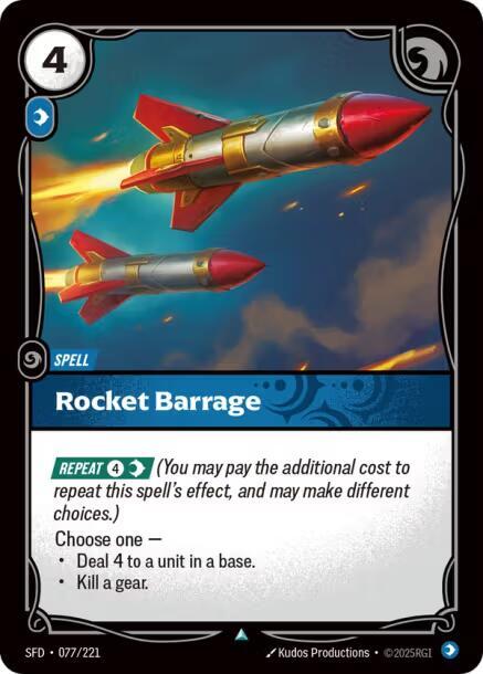 Rocket Barrage [Spiritforged - 077/221]