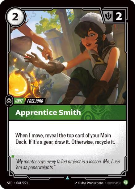 Apprentice Smith [Spiritforged - 041/221]