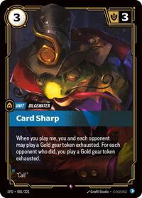 Card Sharp [Spiritforged - 081/221]