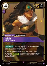 Sivir, Mercenary [Spiritforged - 143/221]
