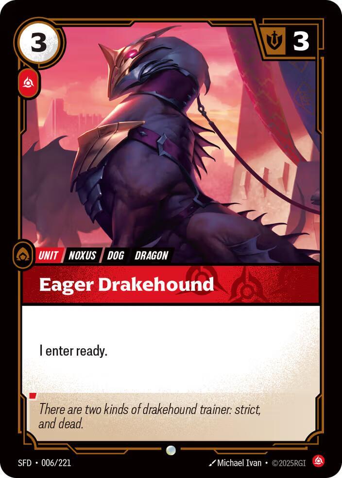 Eager Drakehound [Spiritforged - 006/221]