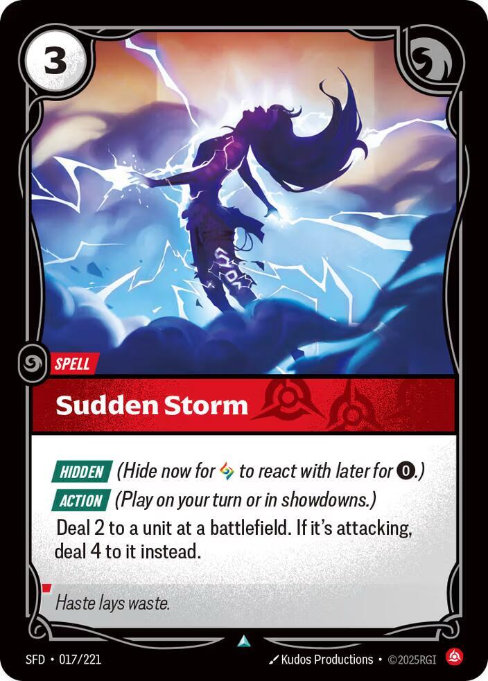 Sudden Storm [Spiritforged - 017/221]