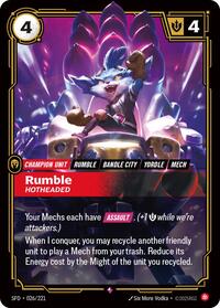 Rumble, Hotheaded [Spiritforged - 026/221]