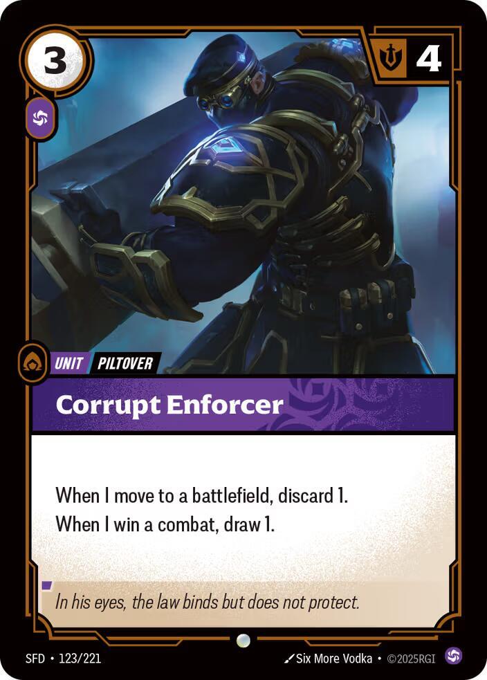 Corrupt Enforcer [Spiritforged - 123/221]