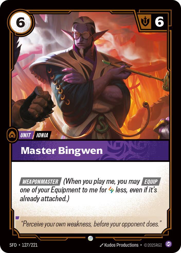 Master Bingwen [Spiritforged - 127/221]