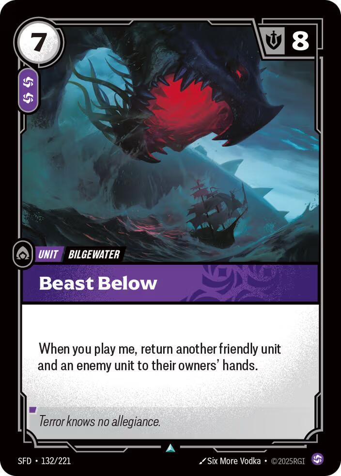 Beast Below [Spiritforged - 132/221]
