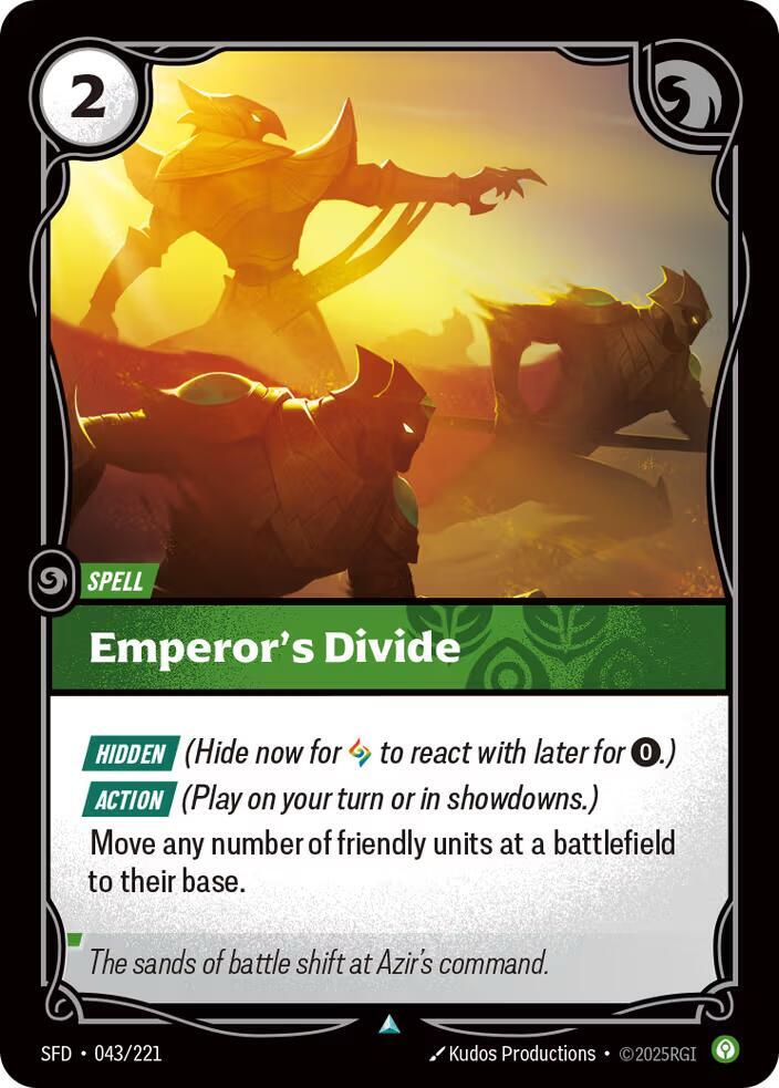 Emperor's Divide [Spiritforged - 043/221]