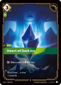 Heart of Dark Ice [Spiritforged - 052/221]