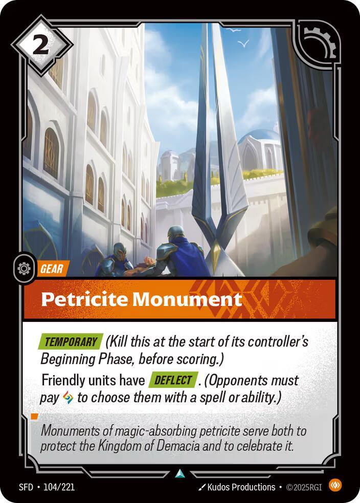 Petricite Monument [Spiritforged - 104/221]