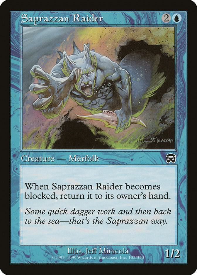 Saprazzan Raider [Mercadian Masques - 102]